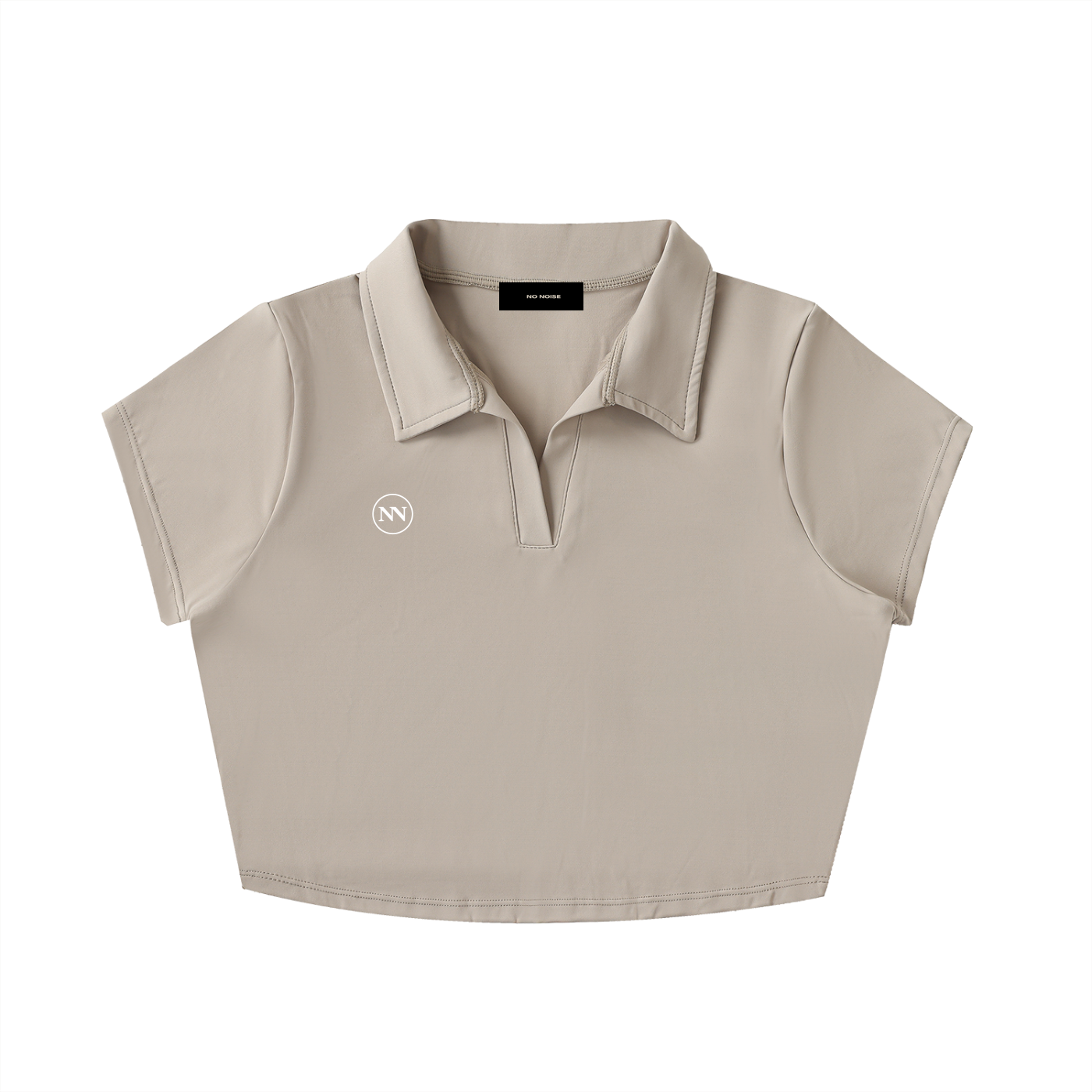 NO NOISE™ SILENT CODE CROPPED POLO