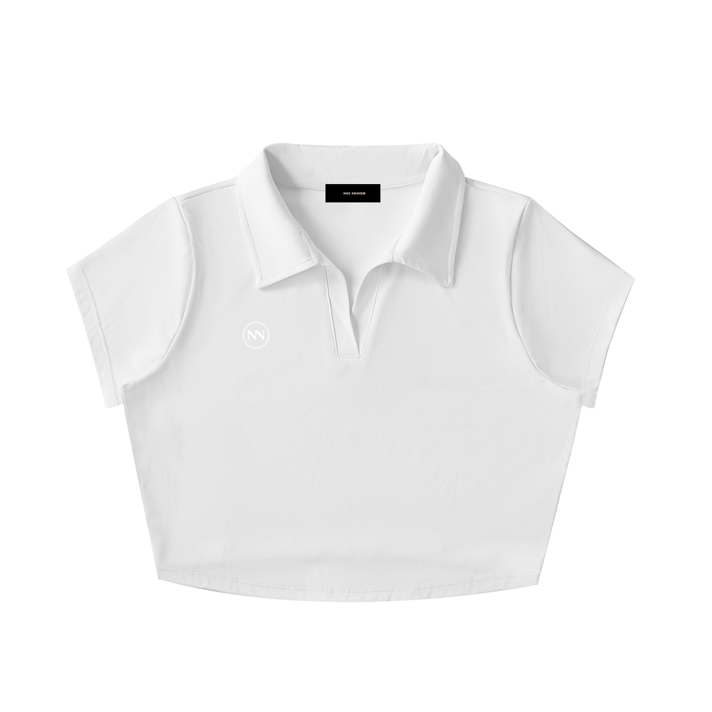 NO NOISE™ SILENT CODE CROPPED POLO