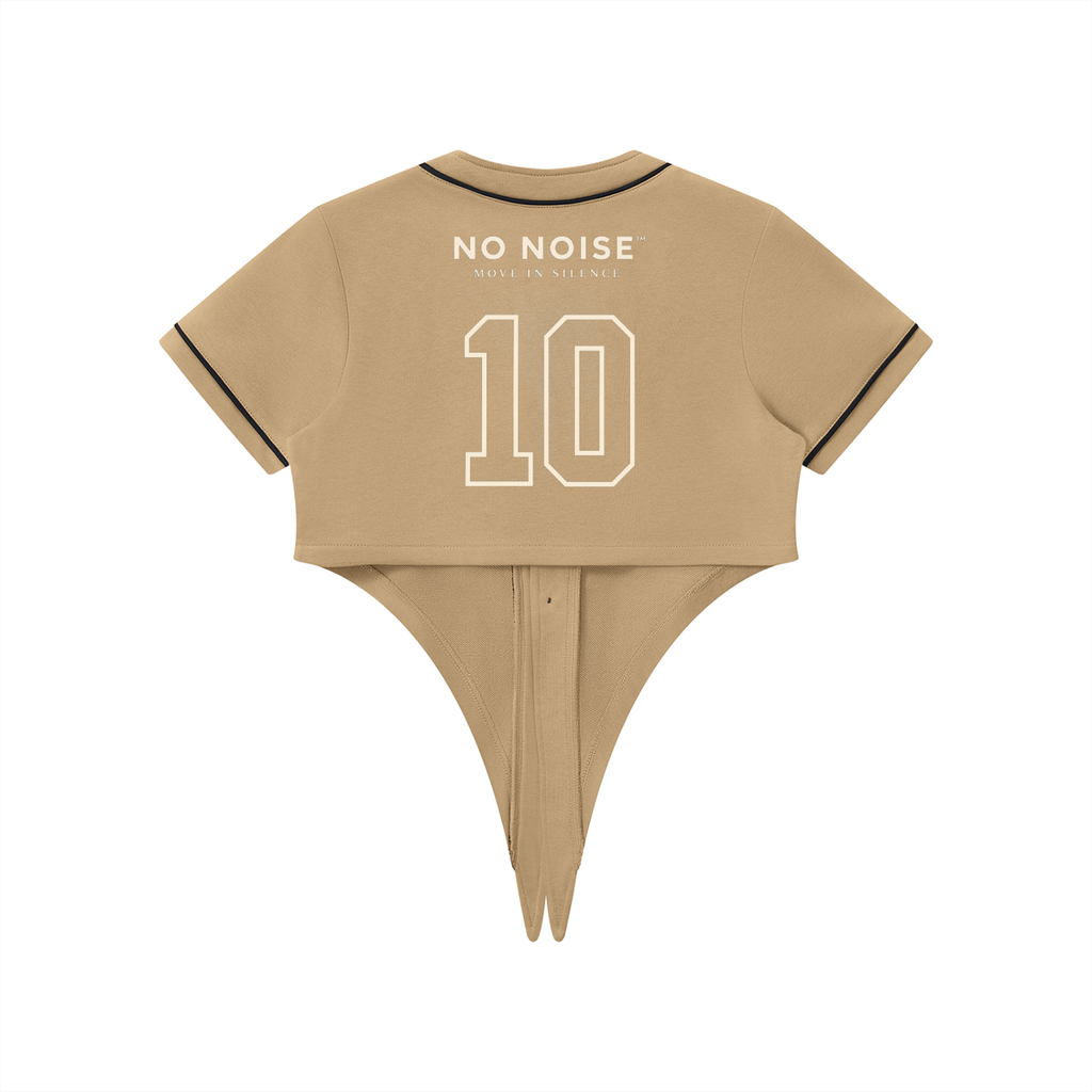 NO NOISE™ HER NO. 10 JERSEY BODYSUIT