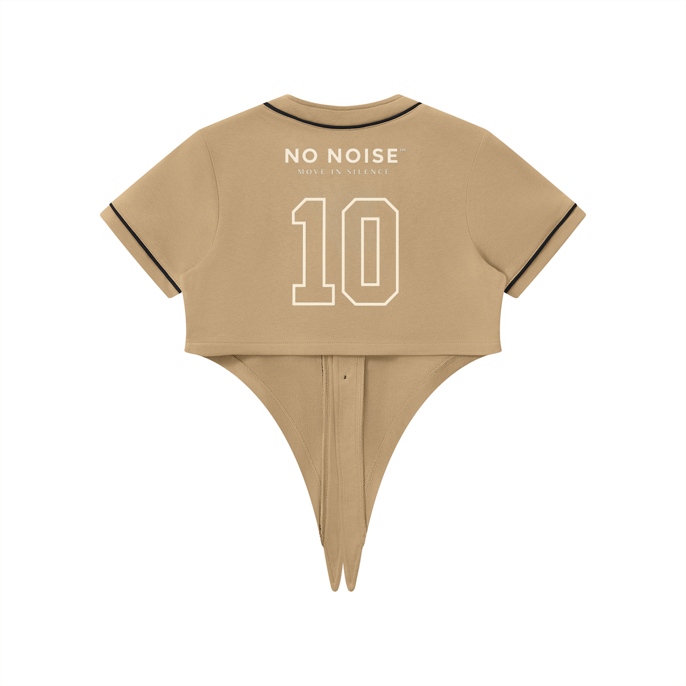 NO NOISE™ HER NO. 10 JERSEY BODYSUIT