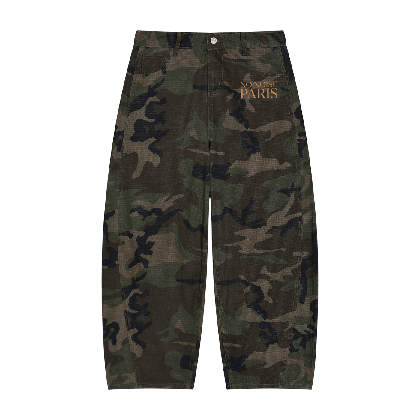 TERRAIN BARREL CARGO PANTS - WOODLAND