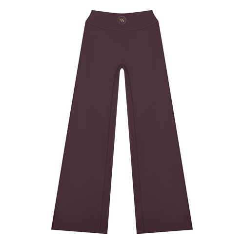 Studio High Rise Flare Pant (Plum)