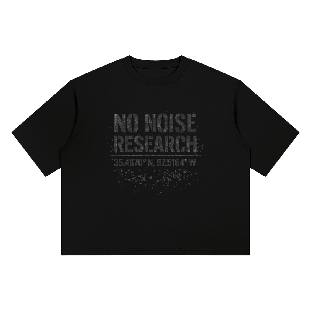 NO NOISE™ RESEARCH HEAVYWEIGHT BOXY TEE — MOVE IN SILENCE