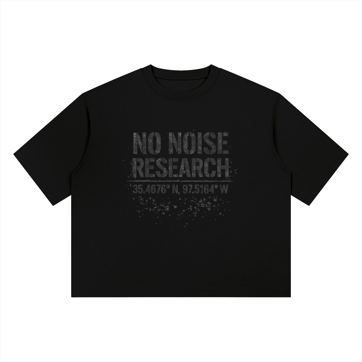 NO NOISE™ RESEARCH HEAVYWEIGHT BOXY TEE — MOVE IN SILENCE