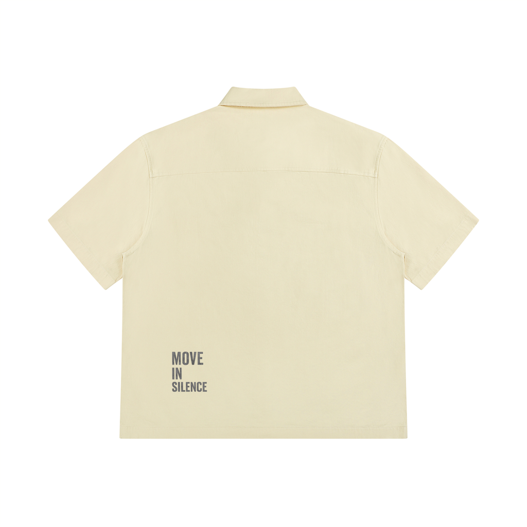 Chemise NO NOISE™ coupe carrée à poches plaquées — Conçue pour le silence.
