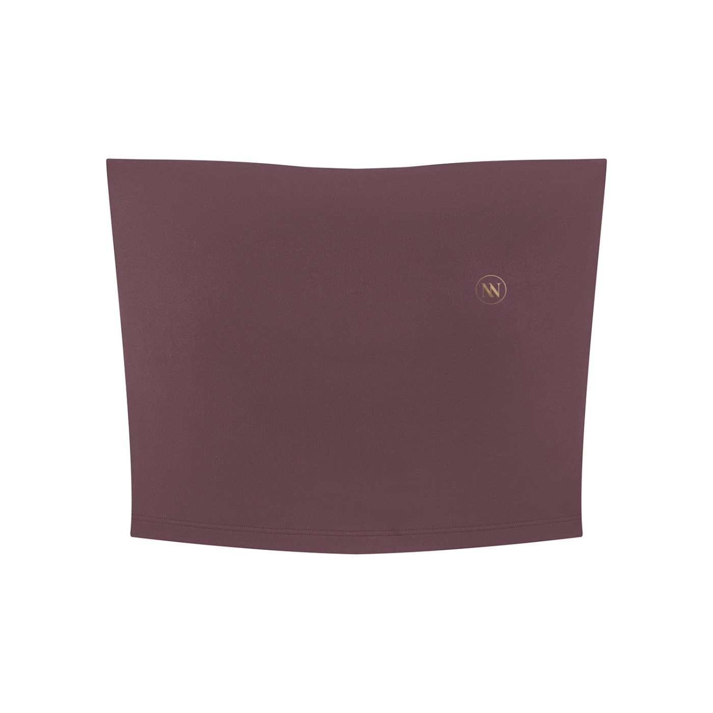 Studio Tube Cropped Top - Plum
