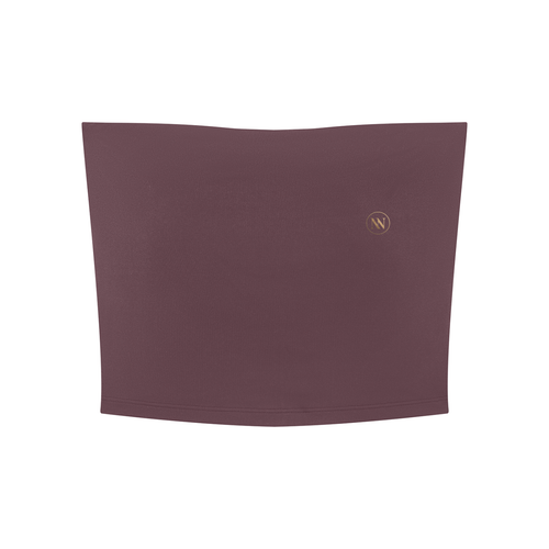 Studio Tube Cropped Top - Plum