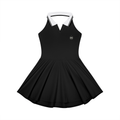 NO NOISE™ SILENT FLOW DRESS BLACK — side view