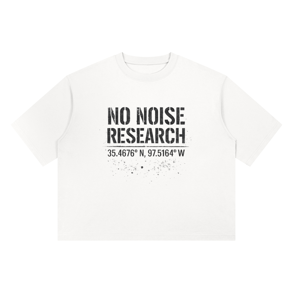 NO NOISE™ RESEARCH HEAVYWEIGHT BOXY TEE — MOVE IN SILENCE