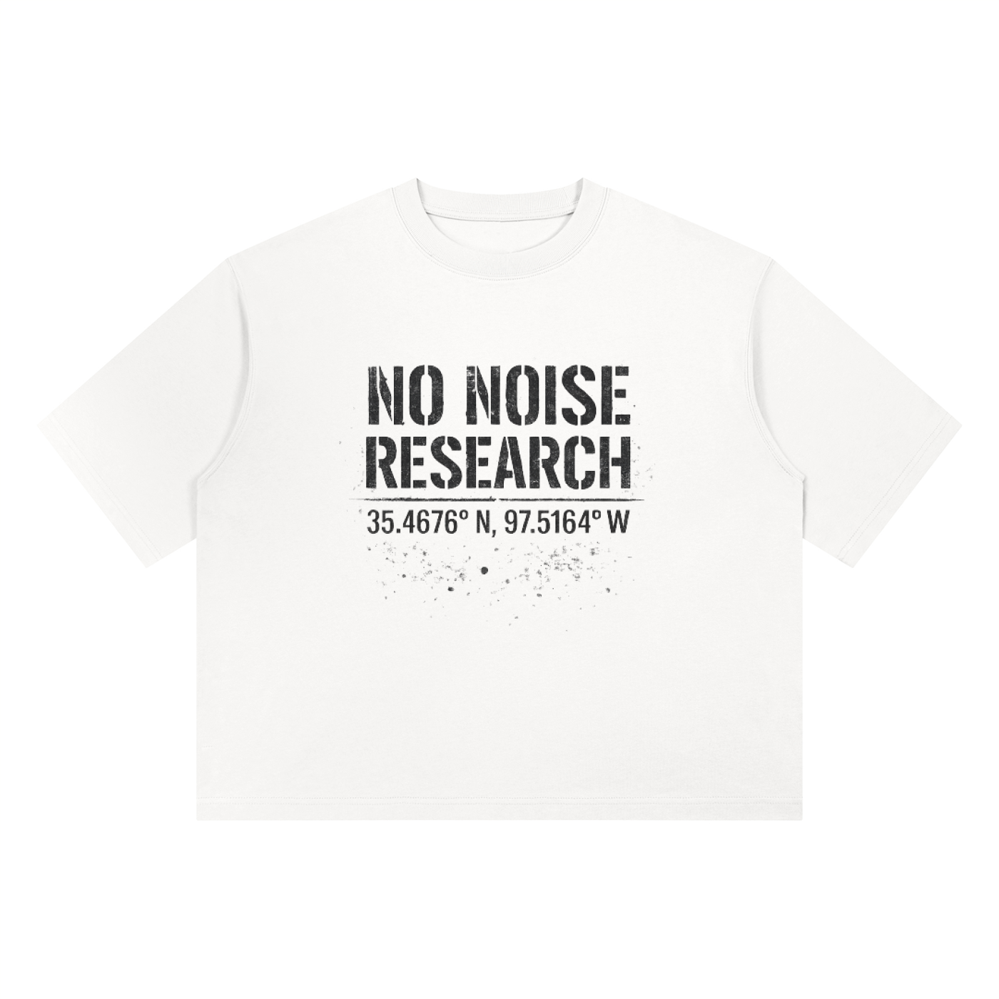 NO NOISE™ RESEARCH HEAVYWEIGHT BOXY TEE — MOVE IN SILENCE