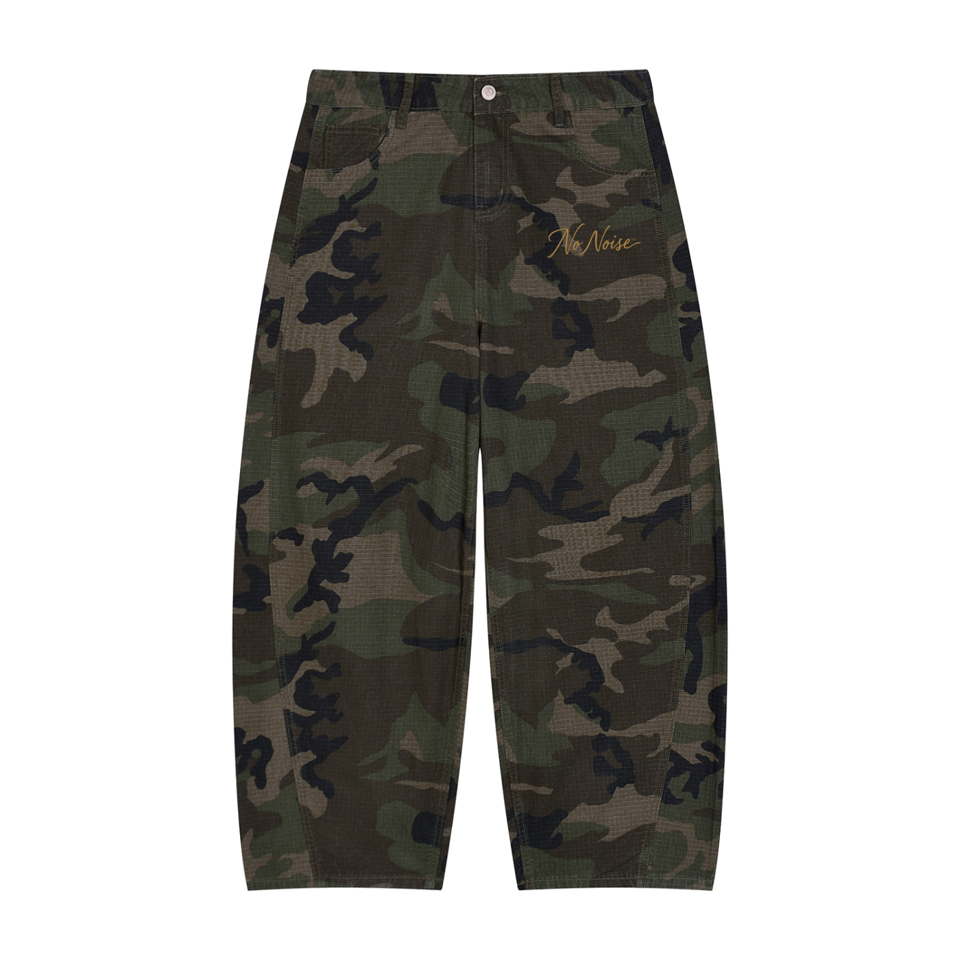 TERRAIN BARREL CARGO PANTS - WOODLAND