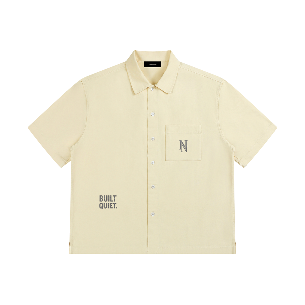 Chemise NO NOISE™ coupe carrée à poches plaquées — Conçue pour le silence.