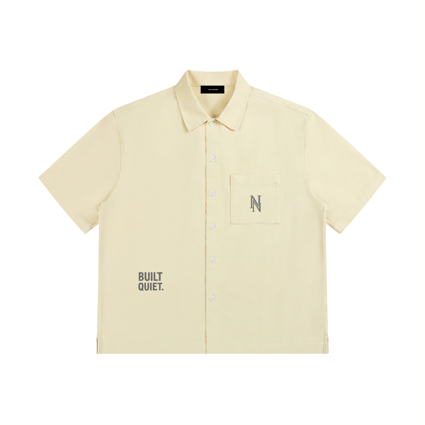 NO NOISE™ BOXY PATCH POCKET SHIRT — BUILT QUIET