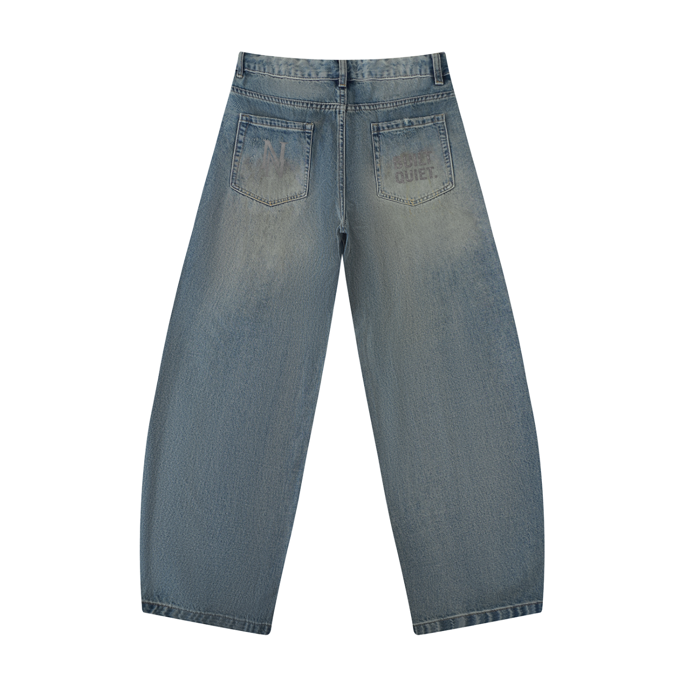 NO NOISE™ MOVE IN SILENCE JEAN — LIGHT WASH