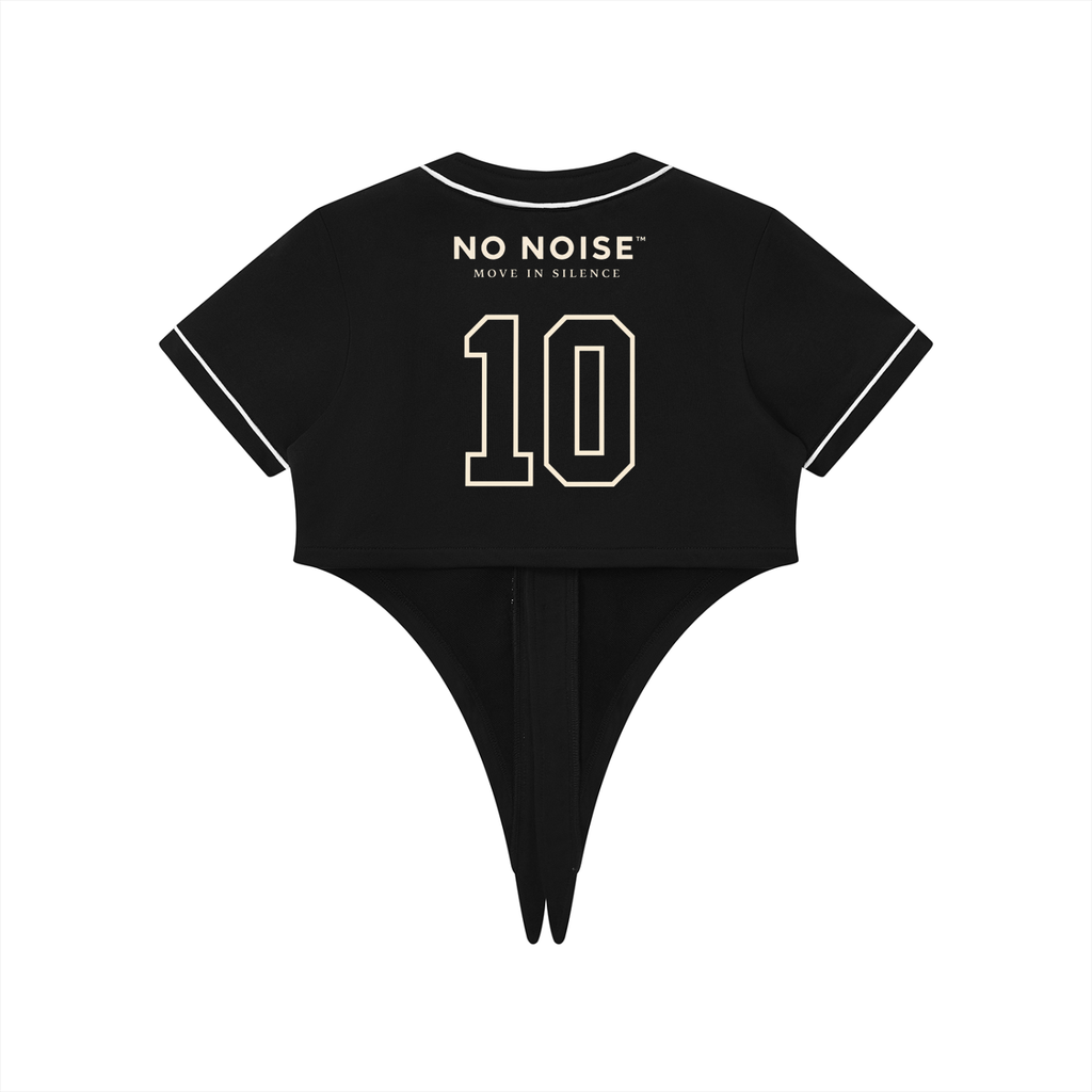 NO NOISE™ HER NO. 10 JERSEY BODYSUIT
