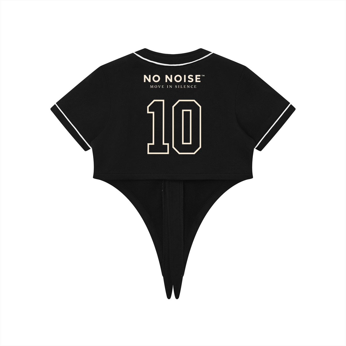 NO NOISE™ HER NO. 10 JERSEY BODYSUIT