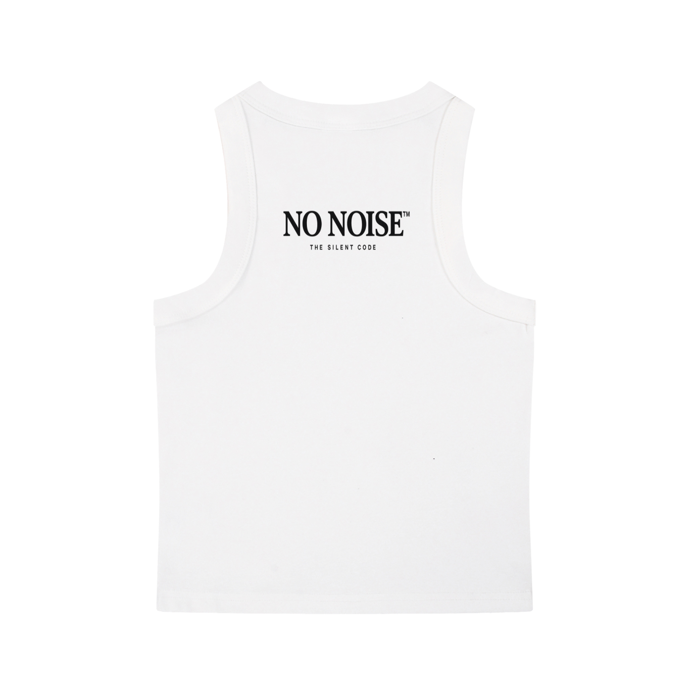 NO NOISE™ SECOND SKIN TANK WHITE