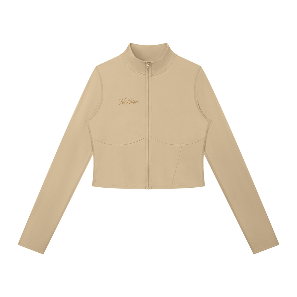THE QUIET ZIP JACKET - SAND