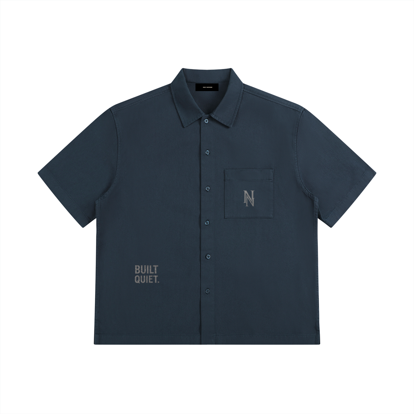 NO NOISE™ BOXY PATCH POCKET SHIRT — BUILT QUIET