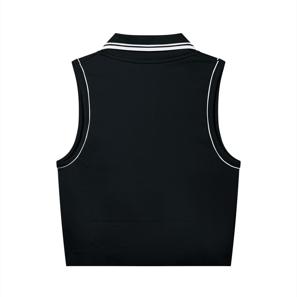 THE COURT POLO - BLACK