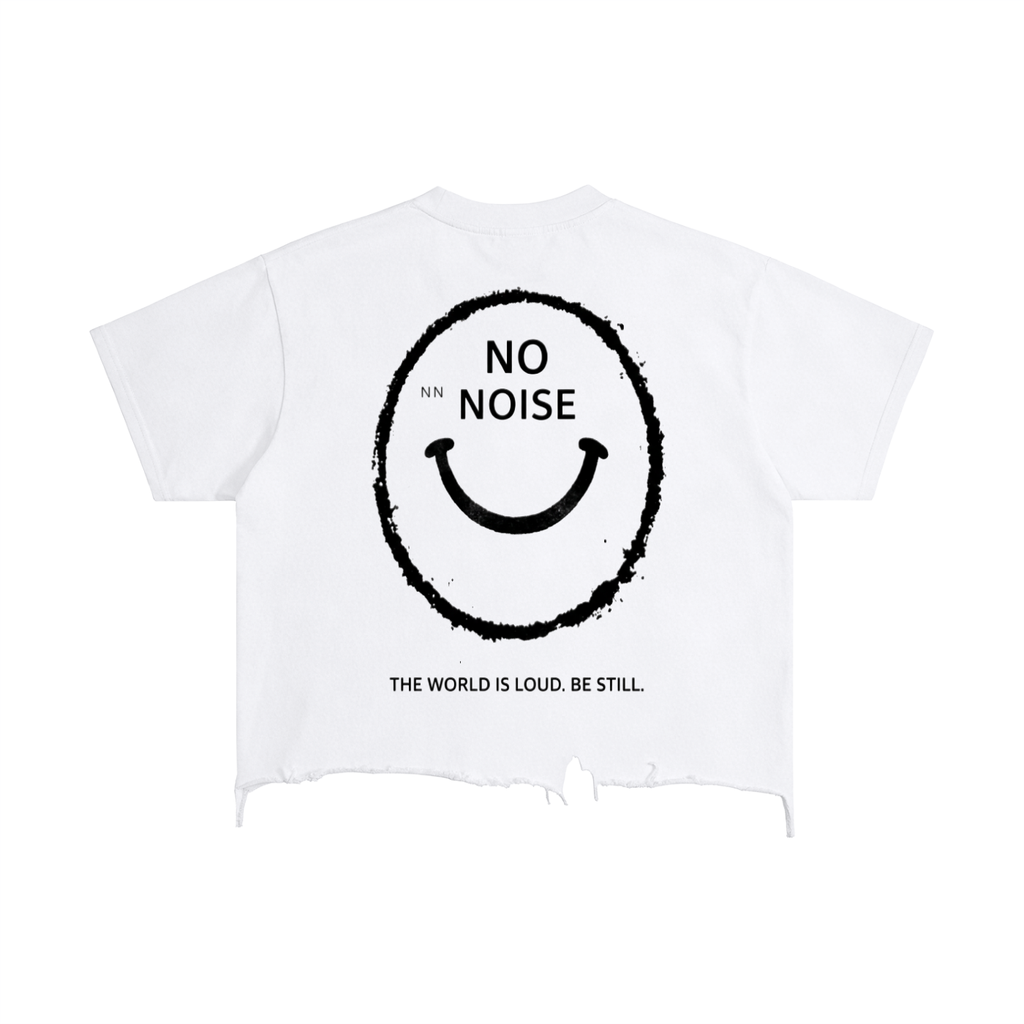 NO NOISE™ BE STILL DISTRESSED TEE