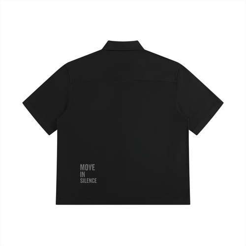 NO NOISE™ BOXY PATCH POCKET SHIRT — BUILT QUIET