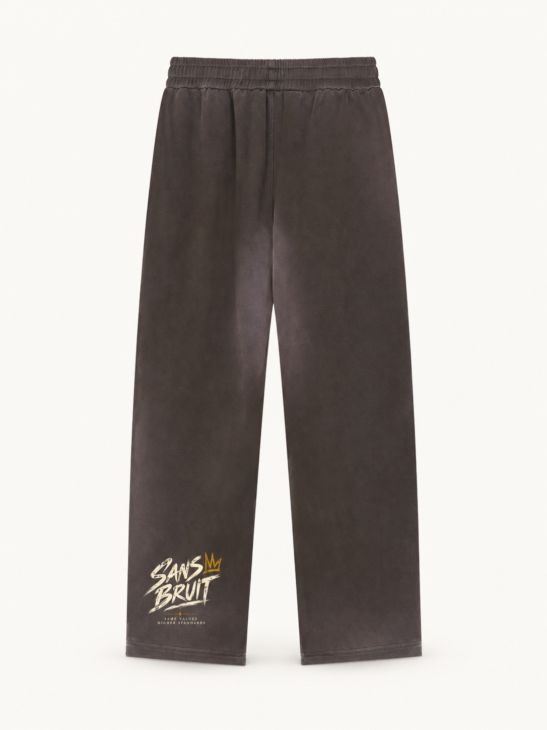 Quiet Standard Straight-Leg Sweatpant — Faded Brown