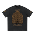 NO NOISE The Silent Code Tee — Washed Black — View 3