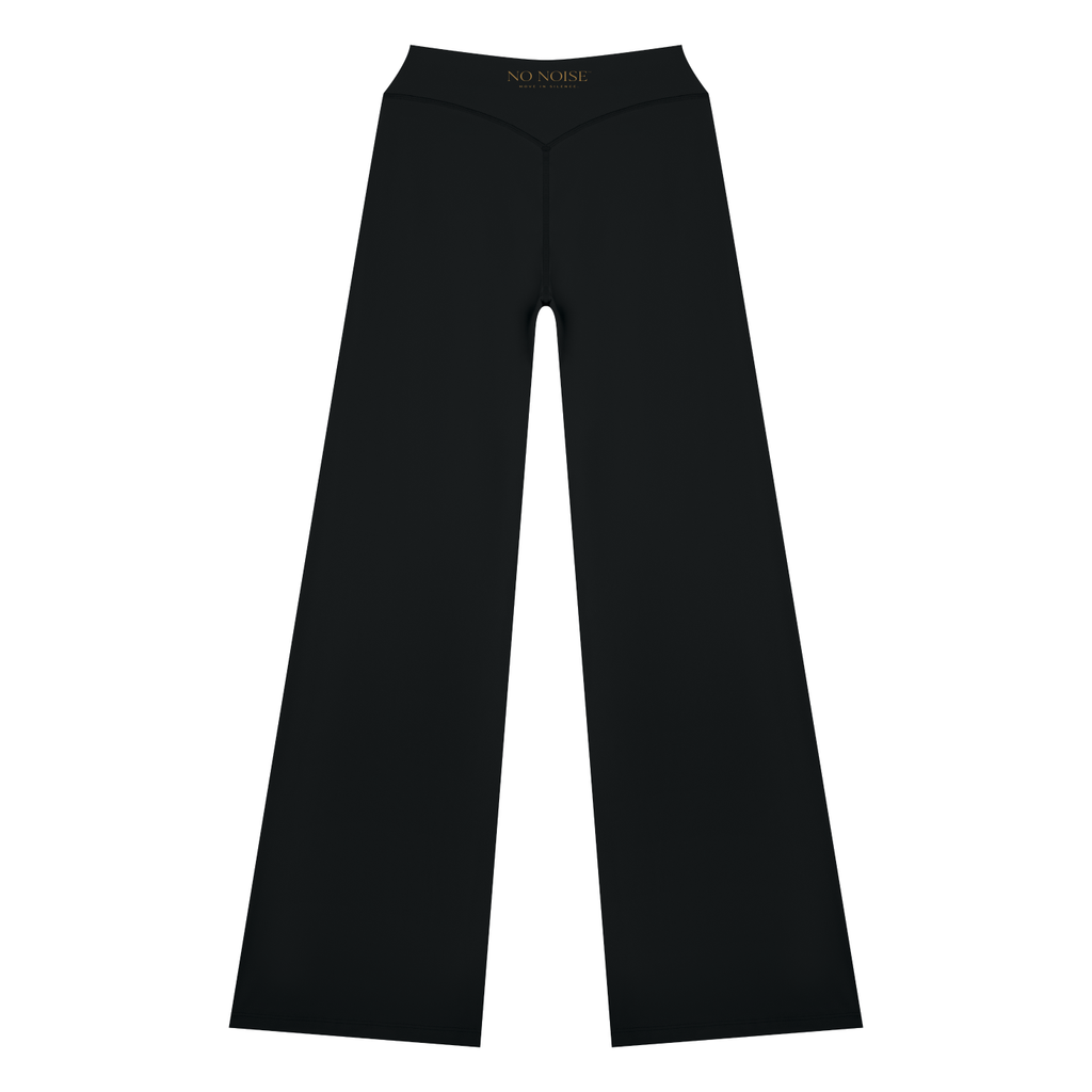 Studio High Rise Flare Pant (Black) — View 2
