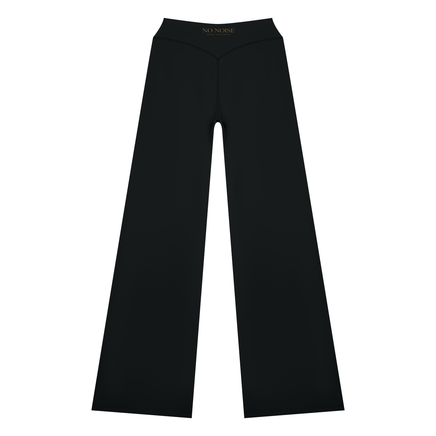Studio High Rise Flare Pant (Black) — View 2