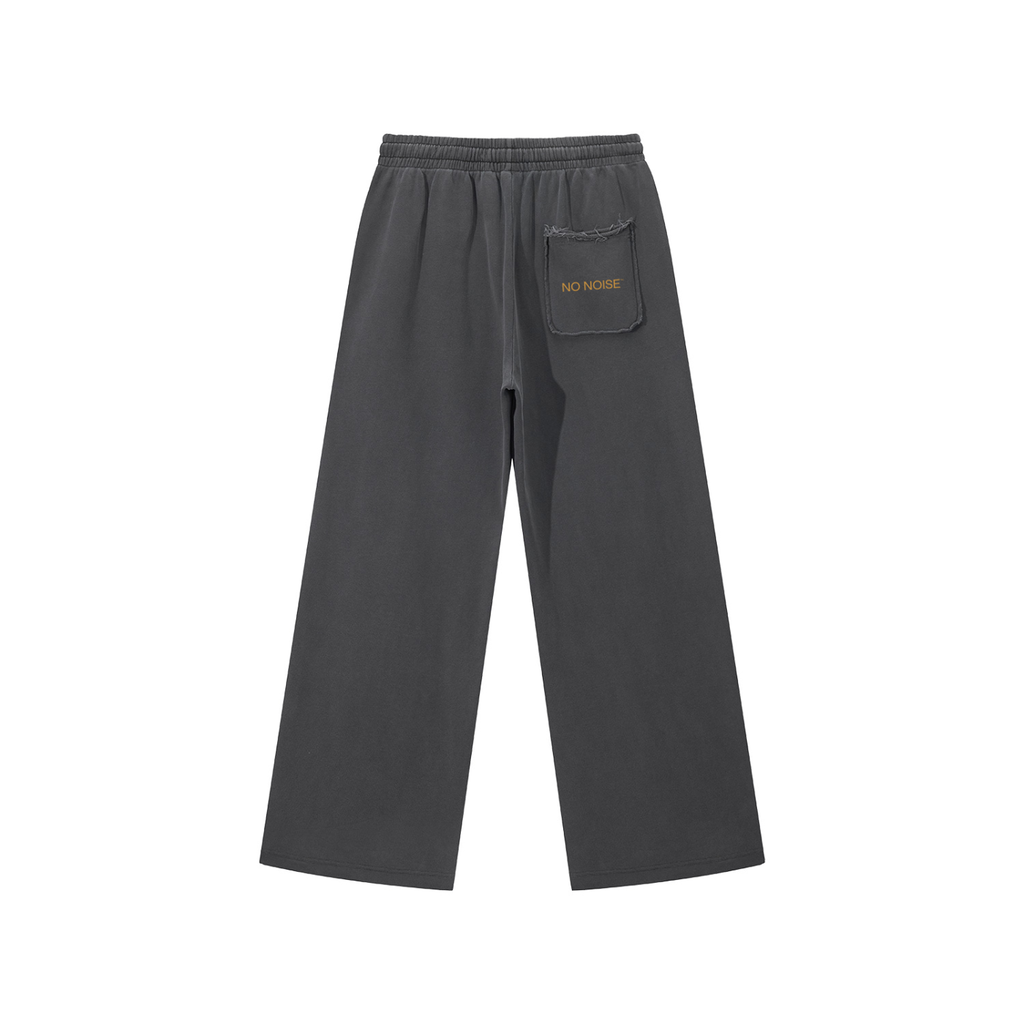 THE SILENT CODE  — Raw Edge Sweatpants