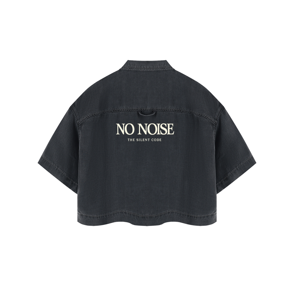 NO NOISE™ HER — The Silent Denim Black