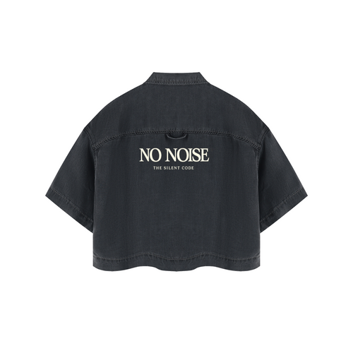 NO NOISE™ HER — THE SILENT DENIM BLACK