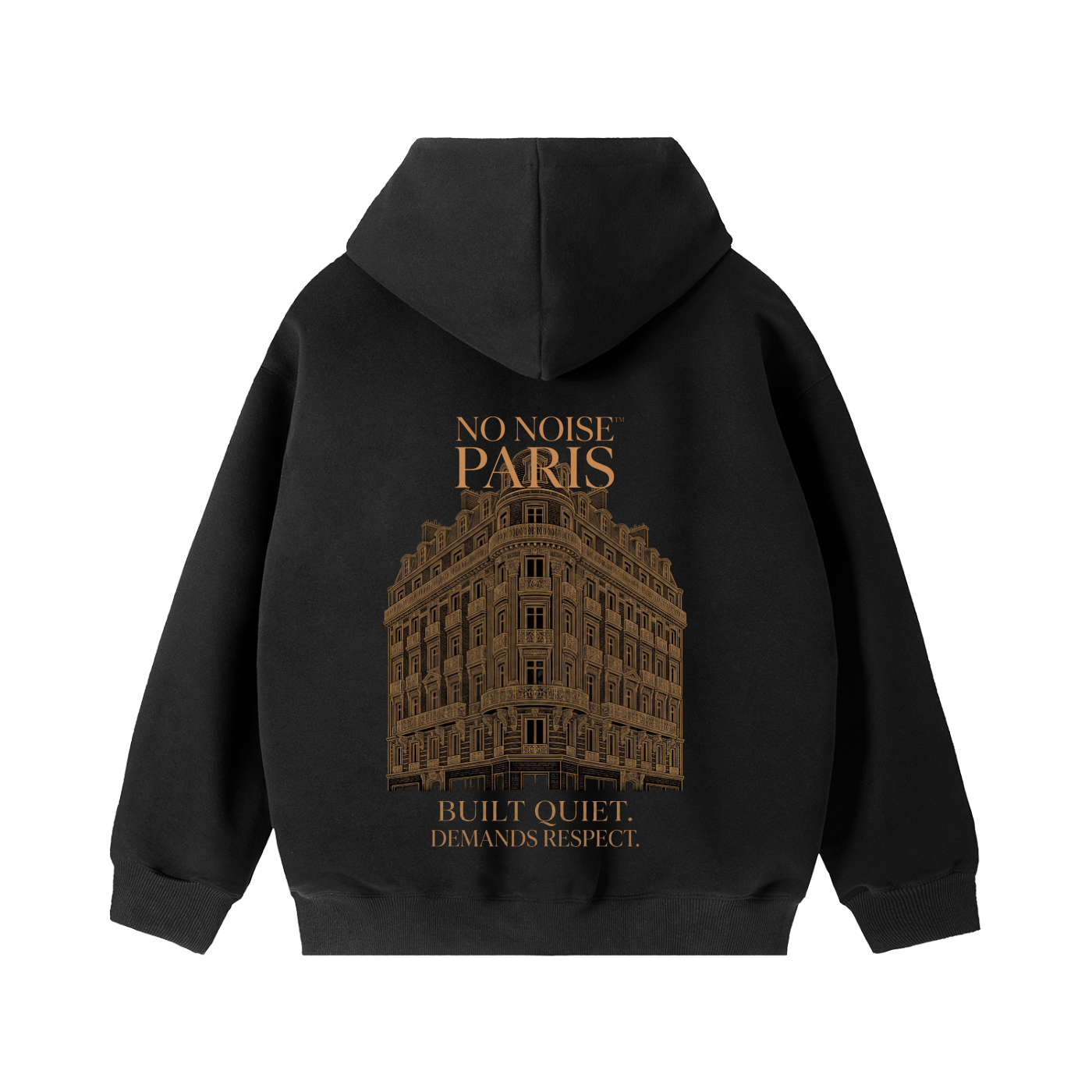 The Signature Zip Hoodie - Noir — View 2