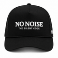 NO NOISE™ Shadow Code — front view, NO NOISE™ chest embroidery detail