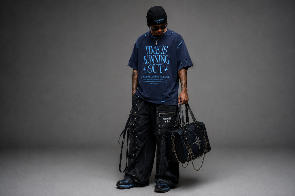 NO NOISE™ NO FEAR DISTRESSED TEE