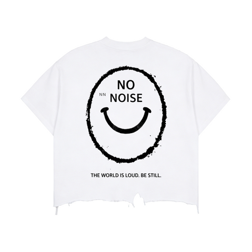 NO NOISE™ BE STILL DISTRESSED TEE