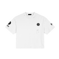 NO NOISE™ MOVE IN SILENCE TEE — White front — product mockup