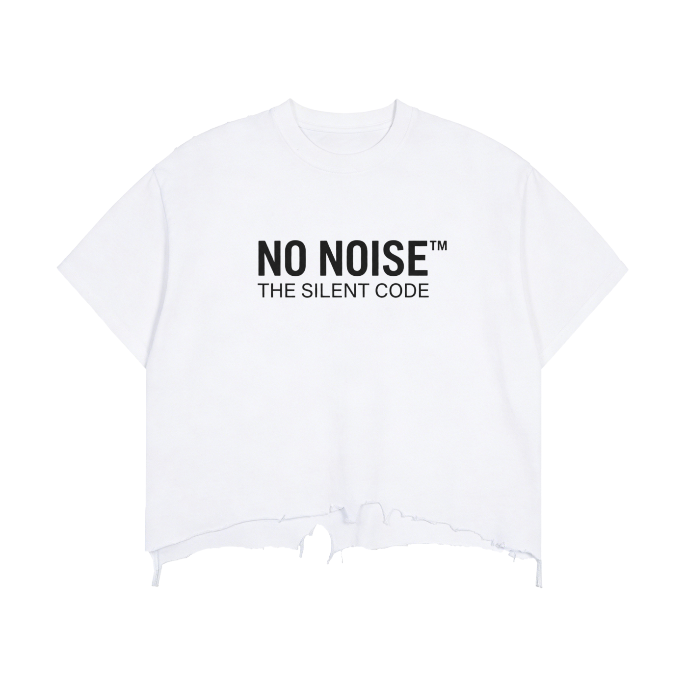 NO NOISE™ BE STILL DISTRESSED TEE