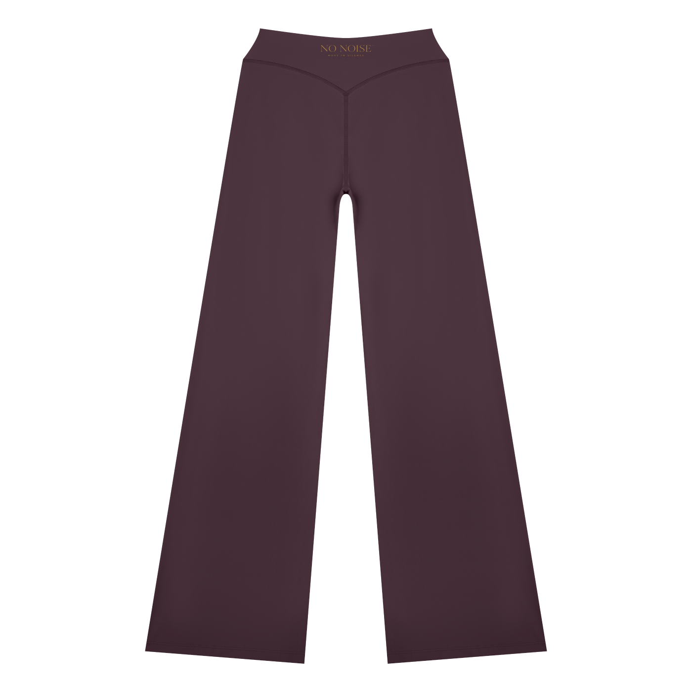 Studio High Rise Flare Pant (Plum) — View 2