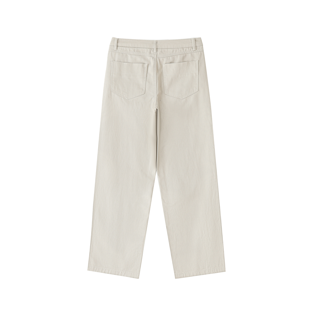 NO NOISE™ 001 Garden Pant — back view, clean straight-leg silhouette Chapter 001
