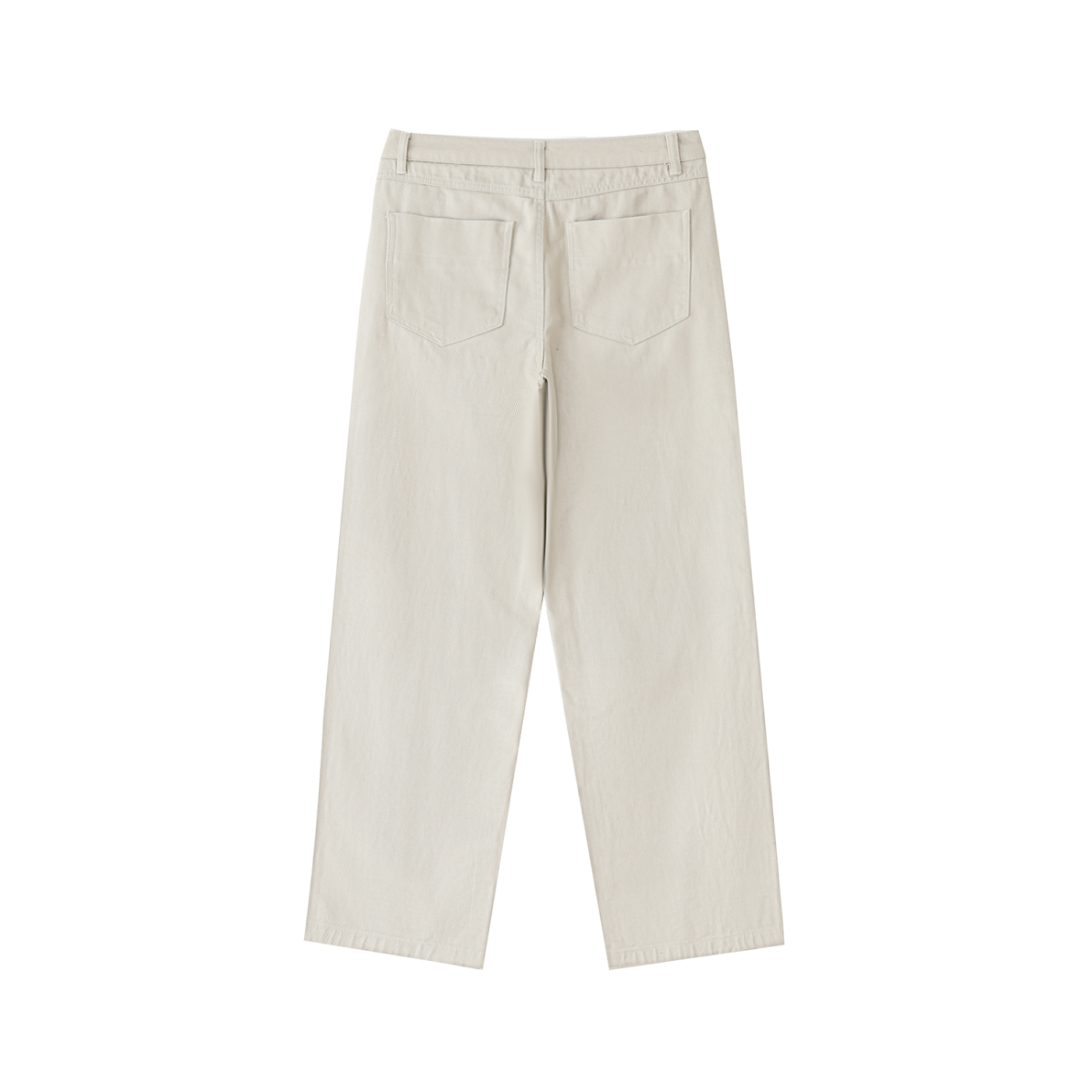 NO NOISE™ 001 Garden Pant — back view, clean straight-leg silhouette Chapter 001