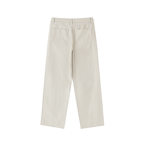 NO NOISE™ 001 Garden Pant — back view, clean straight-leg silhouette Chapter 001