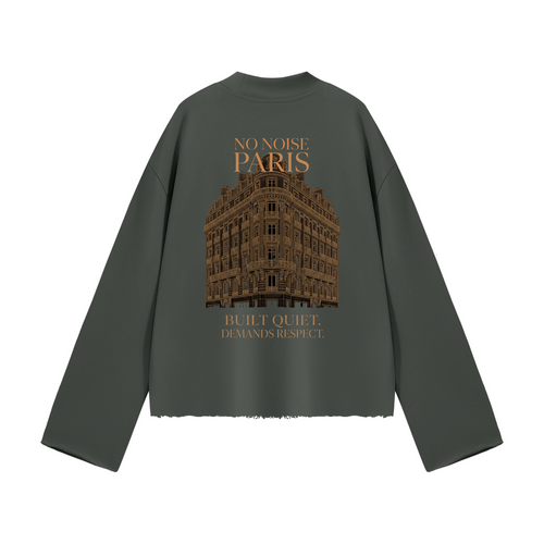 The Signature Crew Mock Neck - Slate — View 2