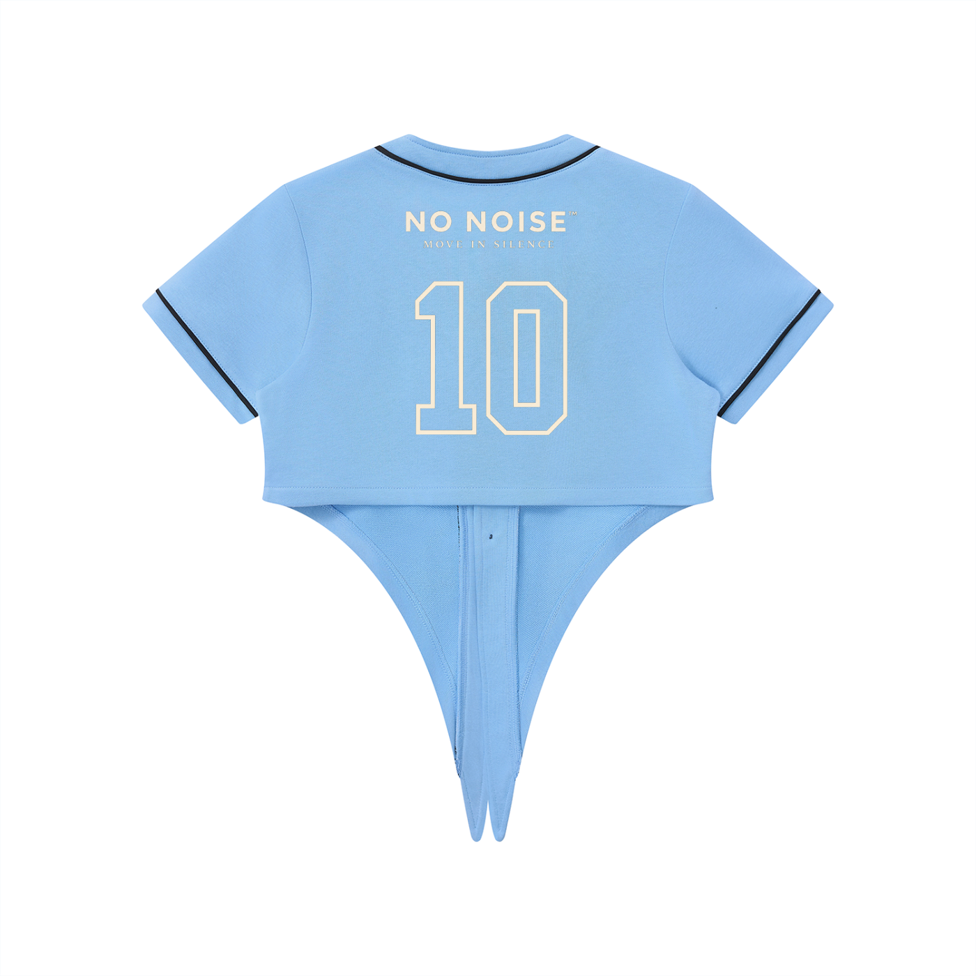 NO NOISE™ HER NO. 10 JERSEY BODYSUIT