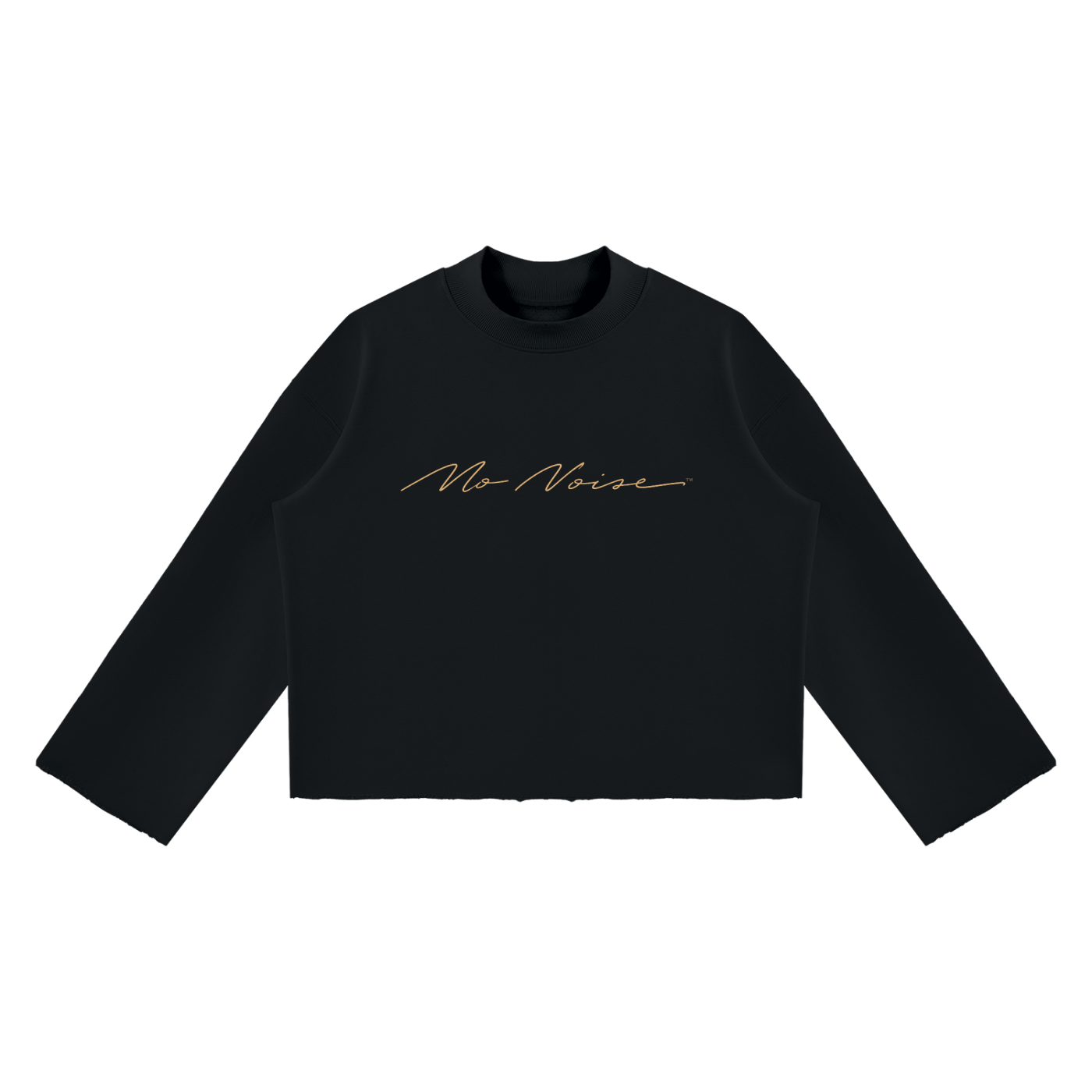 NO NOISE™ THE QUIET SIGNATURE MOCK NECK