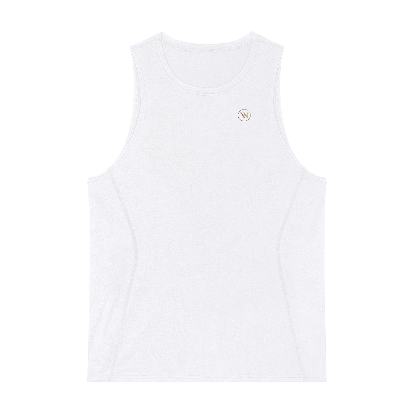 Motion Jacquard Tank — WHITE