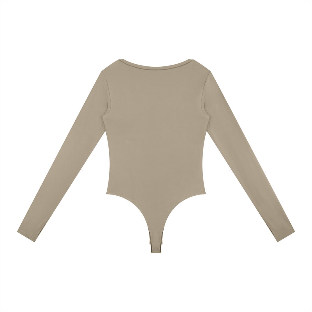 THE FOUNDATION BODYSUIT - STONE