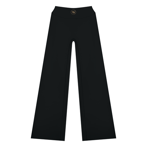 Studio High Rise Flare Pant (Black)
