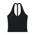 Studio Racerback Halter Tank Top - Black